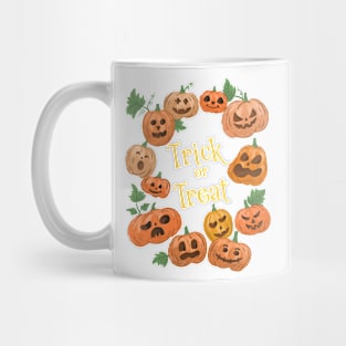 Trick or Treat Pumpkins Mug